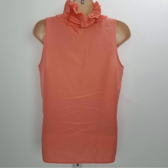 🍀 J.Crew | Ruffled Sleeveless Top - Picture 2 of 6